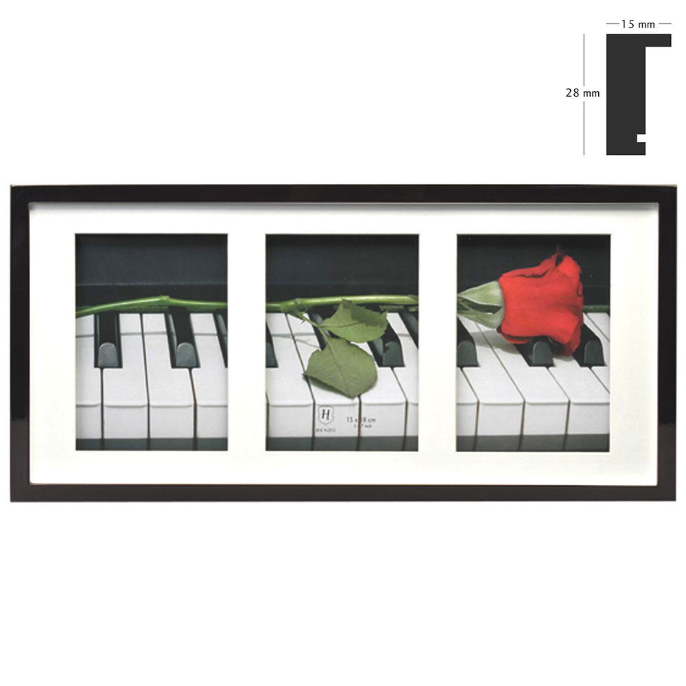 Galerij lijst Piano voor 3 beelden 