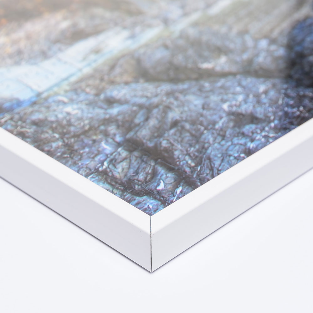 Mammoet overeenkomst Sandalen Mira Lijst voor puzzle van plastiek voor 2000 stukken 69,2x96,8 cm - wit -  plexiglas ontspiegeld 