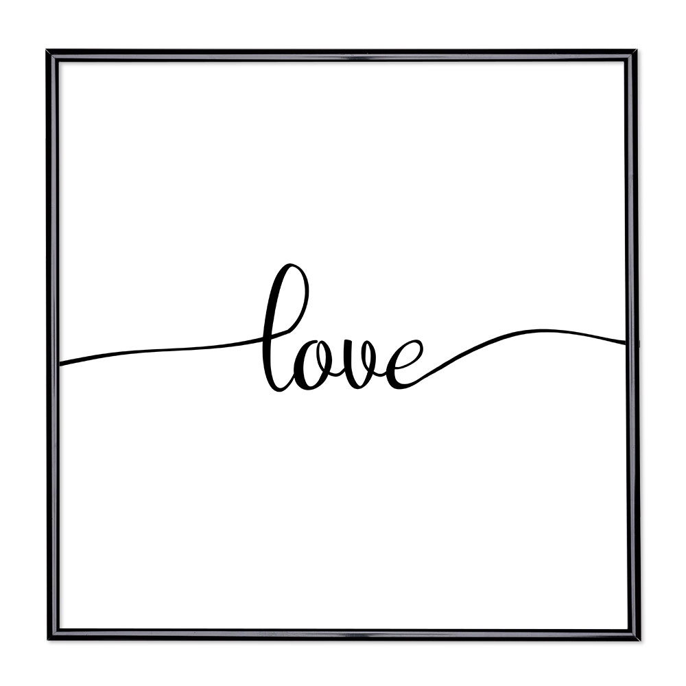Fotolijst met slogan - Love 1 